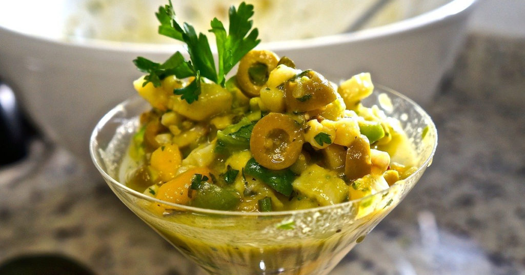 Ceviche de mango